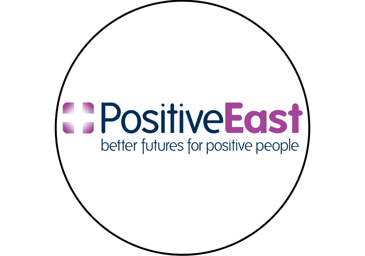 Positive East logo